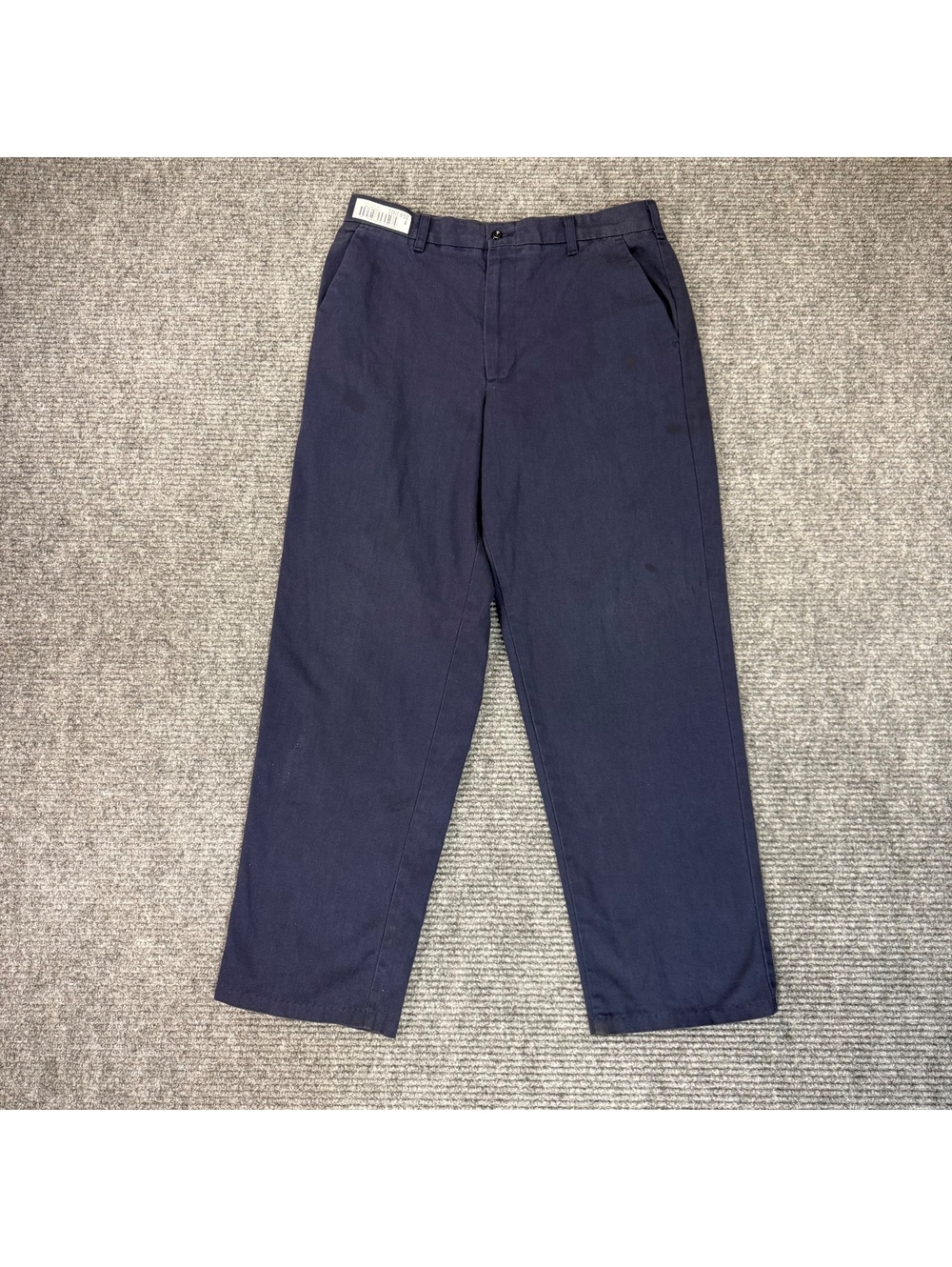 Aramark Men’s Chino Work Pants 34x30 Navy